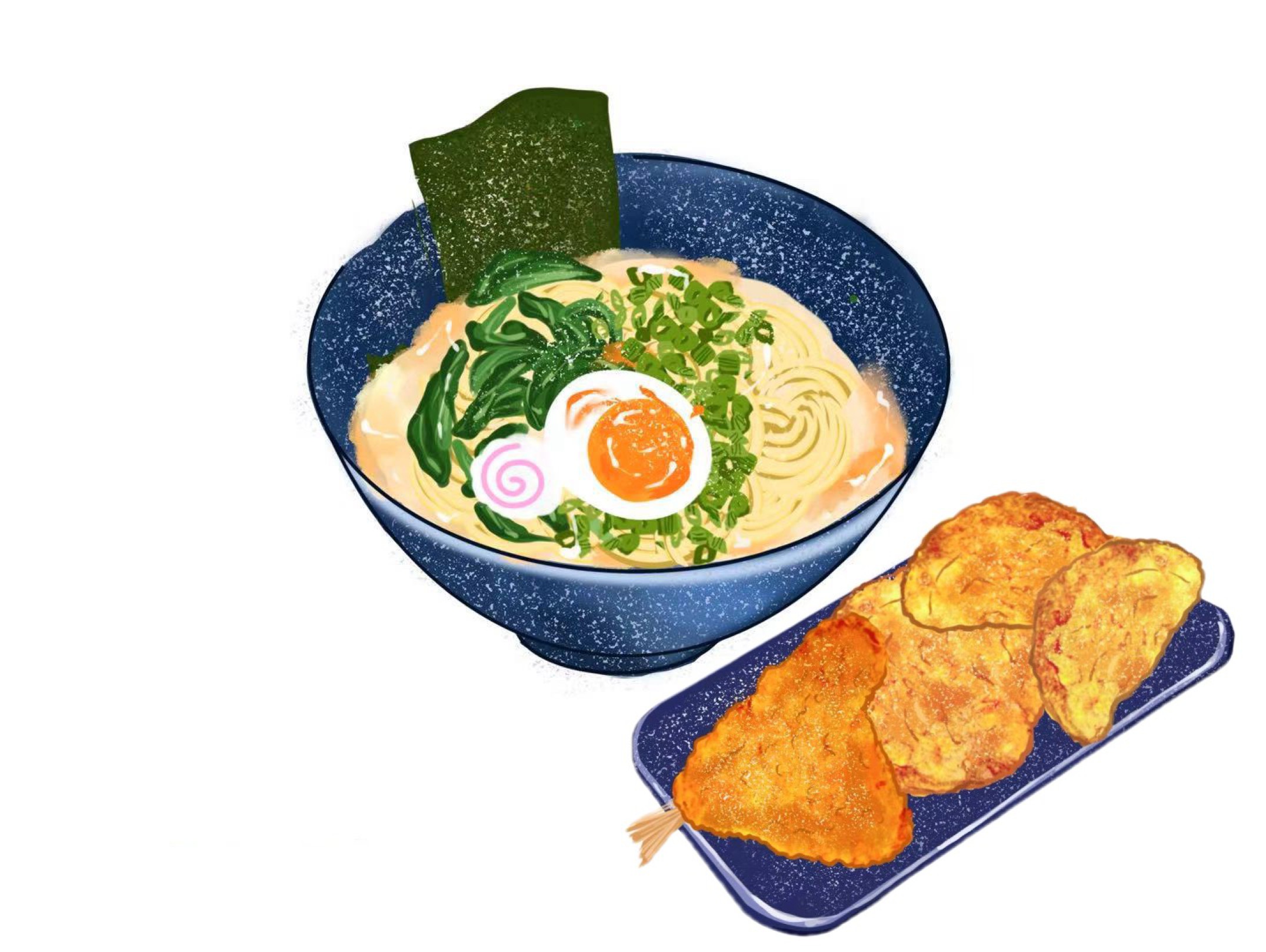 魚排拉麵套餐 | 豬豬の拉麵屋-安南店