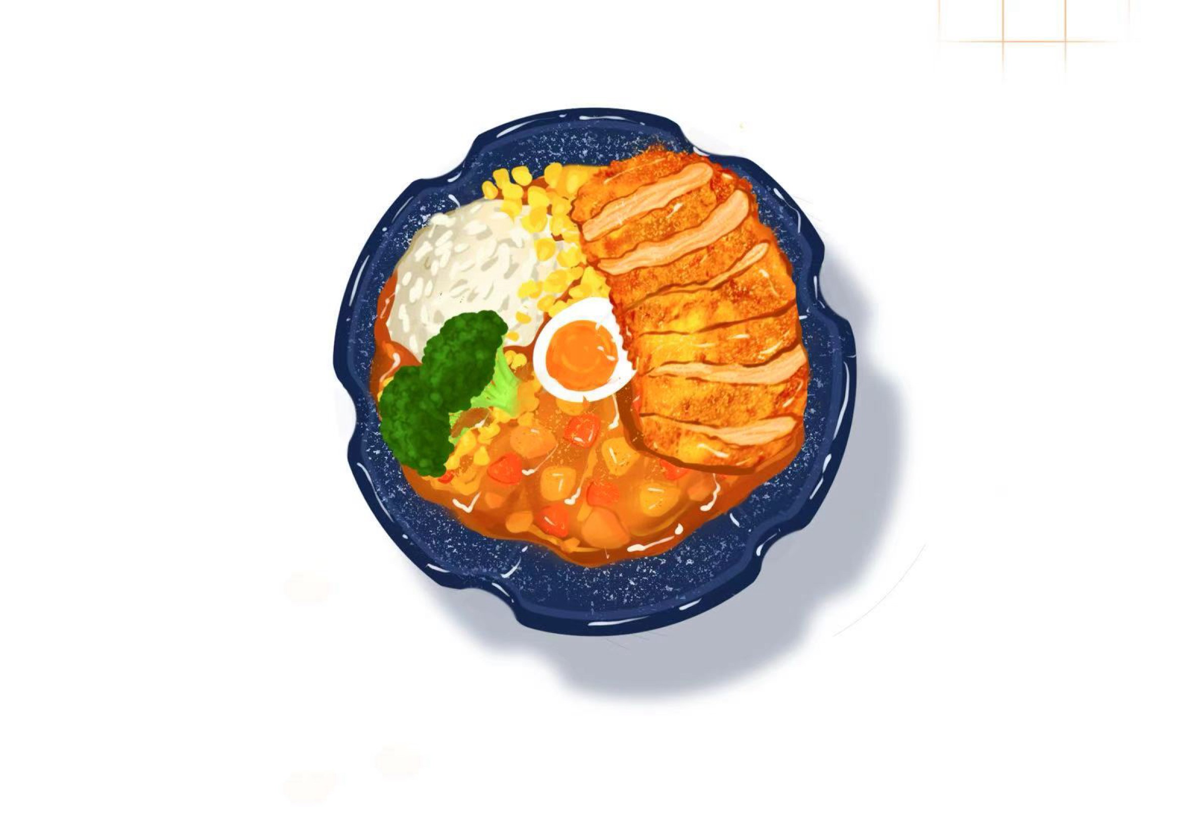 招牌炸豬排咖哩飯 | 豬豬の拉麵屋-安南店