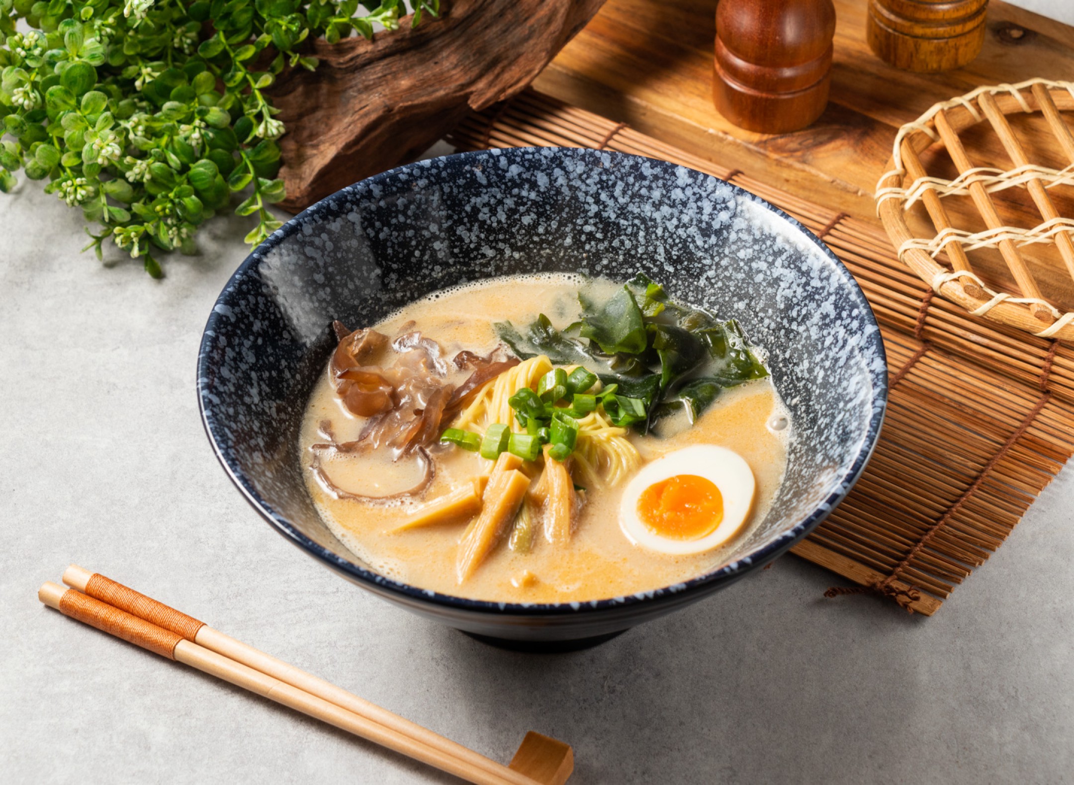 素食拉麵套餐 | 豬豬の拉麵屋-安南店