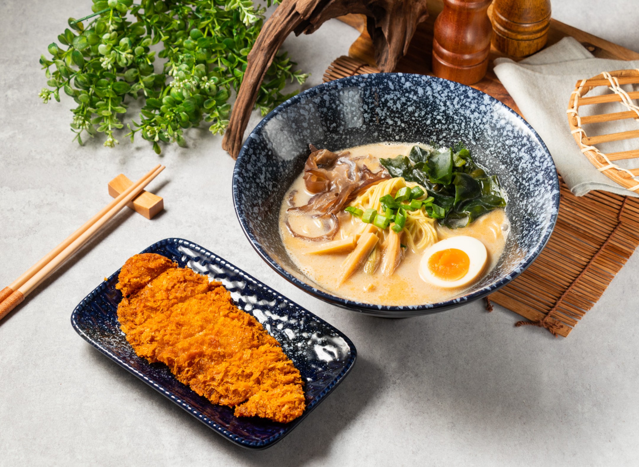 魚排拉麵套餐 | 豬豬の拉麵屋-安南店